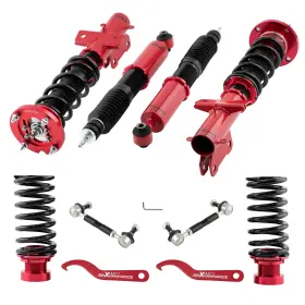 M2z4va Maxpeedingrods Coilovers 24 Way Damper Suspension Kit For Ford Mustang 4th 05-14 M2z4va Maxpeedingrods Coilovers 24 Way Damper Suspension Kit For Ford Mustang 4th 05-14