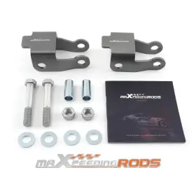 Mdp38t Maxpeedingrods Lowering Shock Extension Rear For Chevy Silverado 1500 1999-2006 Hardware