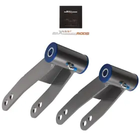 Mnqgs5 Maxpeedingrods 2 Inch Rear Lowering Shackle For 2019-2024 Chevy Silverado Gmc Sierra 1500