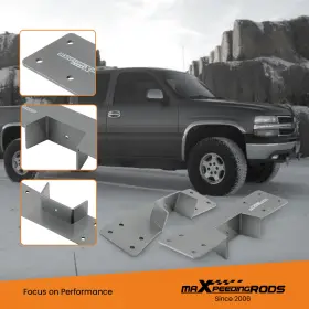 N6rq0v Maxpeedingrods Rear C Notch Drop Kit For Chevy Silverado Gmc Sierra 1500 99-06 #2
