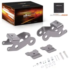 Maxpeedingrods Nikp8s Rear Shock Extension For Chevrolet Suburban 1/2 Ton 95-99 Powder Coat Kit