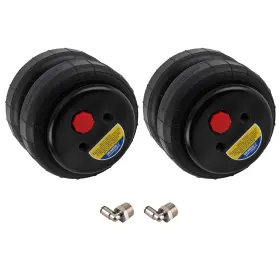 Oy7jwm Maxpeedingrods 2x Heavy Duty Air Bellows Bag Uninversal Standard 2500 Lb 1/2 Inch Npt Single Port