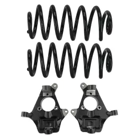 P8wqrb Maxpeedingrods 2 Inch / Drop Lowering Kit For Chevy Tahoe /gmc Yukon 07-14 Spindles And Springs #2