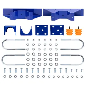 Pfs2xj Maxpeedingrods Rear Frame 6 Inch Drop Lowering Flip Kit For Chevrolet C10 73-87 Steel