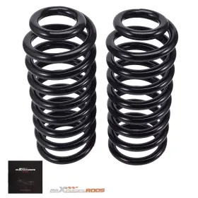 Plfo0e Maxpeedingrods 3 Inch Front Drop Coils Set For Ford F150 F100 2wd 1965-1979 Lowering Kit