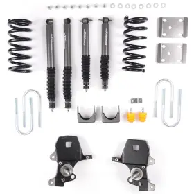 Prgs3x Maxpeedingrods Suspension Lowering Kit For Ford F-150 2wd V8 97-03 3 Inch Front 6 Rear