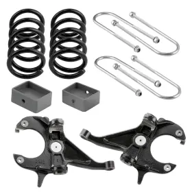 Pty7hj Maxpeedingrods 5 Inch / 4 Drop Lowering Kit For Chevy S10 Gmc S15 1982-04 Blazer 83-94 V6 2wd