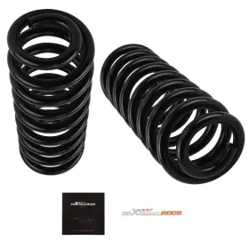 Pu10or Maxpeedingrods Chrome Silicon Lowering Springs For Ford F150 04-13 2 Inch Drop Front Suspension