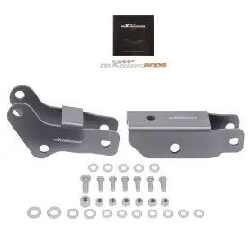 Maxpeedingrods Q18vm4 2pc Shock Extensions For Ford F150 Quad Cab 97-03 Rear Lowering Steel