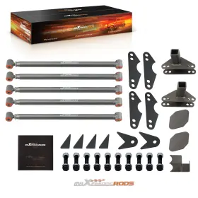 Q59y3i Maxpeedingrods Universal Weld On Parallel Bars 4 Links Kit For Rod Rat Truck Car Air Ride