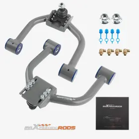 Qed6yb Maxpeedingrods 2x Front Adjustable Camber Kit Upper Control Arms For Lexus Is300 Xe10 2001-05