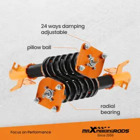 Qt4gb1 Maxpeedingrods 24 Way Damper Coilover Suspension Kit For Mazda Protege 5 99-03 Shock Struts #3