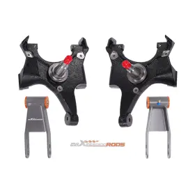 R5codp Maxpeedingrods Front 2 Inch Rear 1-2 Drop Kit For Chevrolet Gmc C1500 88-1998 Lowering