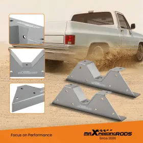 R5qxzt Maxpeedingrods Rear C Notches Drop Kit For Chevrolet C10 R10 Gmc C15 C1500 1973-1987 2wd #3