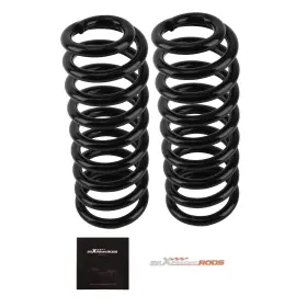 R8qc35 Maxpeedingrods Powder Coated Lowering Springs For Ford F150 04-13 2 Inch Front Drop 2wd 4wd