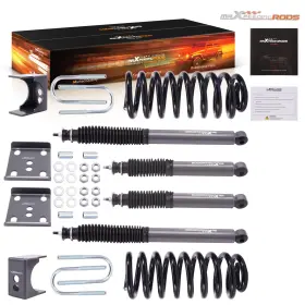 Rcxm9a Maxpeedingrods Drop Kit With Coil Springs For Ford F100 F150 2wd 65-79 3/6 Inch