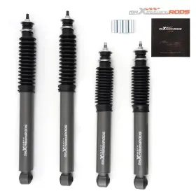 S34qkh Maxpeedingrods Lowering Shock Absorbers For Ford F100 2wd 73-79 3 Inch Front 4 Rear Drop Height