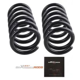Swbk60 Maxpeedingrods Front Suspension Drop Springs 3 Inch For Dodge Ram Charger D100 D150 1972-1993 2wd