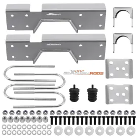 T302xv Maxpeedingrods 8in Rear Drop Flip Lower Kit For Chevy Silverado Gmc Sierra C3500 1988-1998 2wd