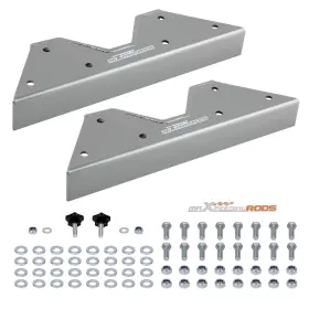 Td396z Maxpeedingrods Pair Rear C-notch Lowering Kit For Chevrolet C10 1973 1974 1975 1976-1987 2wd