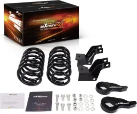 Tm1kb3 Maxpeedingrods 2-3 Inch Front 4 Rear Drop Lowering Kit For Chevy Suburban Tahoe 00-06