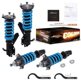 Tniam3 Maxpeedingrods Coilover Suspension Kit 24 Way Damper Adjustable For Honda Civic Sedan 2001-2005