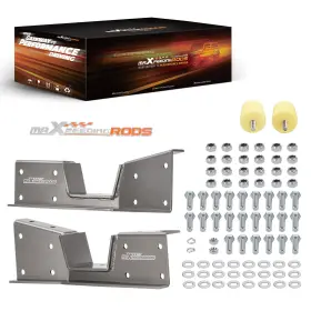 U4vfzd Maxpeedingrods Rear C-notch Kit Bump Stops For Gmc Sierra 1500 Classic Nbs Body 4x4 01-07