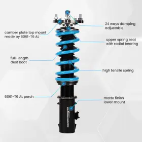U9r7ep Maxpeedingrods Front Rear Full Coilovers 24 Way Adjustable Damper For Honda Civic 2006-2011 #2