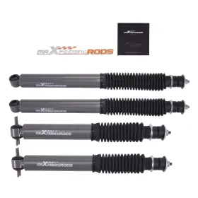 Ulgz20 Maxpeedingrods Adjustable Lowering Shocks For Ford F-150 2wd V8 97-04 3 Inch Front 6 Rear Drop