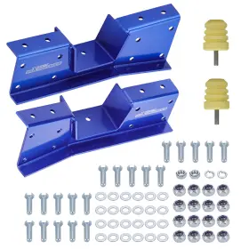 Utq8fi Maxpeedingrods Rear C-notch Kit For Gmc Sierra Chevy Silverado 1500 Classic Nbs Body 01-07