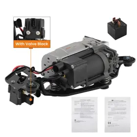 V7a36u Maxpeedingrods Air Suspension Compressor With Valve Block For Bmw F15 F16 F85 F86 X5 X6
