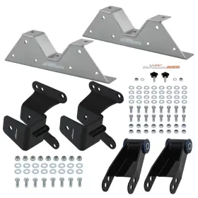 Vabj76 Maxpeedingrods 4in Rear Drop Lowering Kit For Gmc C15 Chevy C10 2wd Pickup 1973-1987