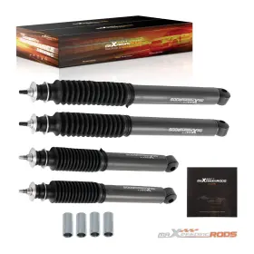 Vf82jy Maxpeedingrods Complete Lowering Shock Kit For Ford F100 2wd 73-79 3 Inch Front 4 Rear Drop Height