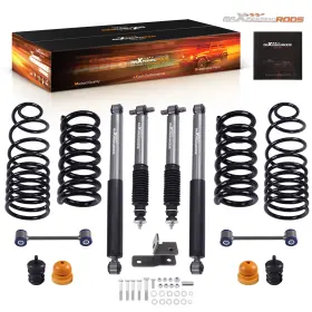 Vje2yx Maxpeedingrods Complete 2 Inch /4 Drop Kit With Hardware For Dodge Ram 1500 2wd 09-18