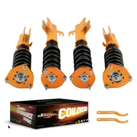 Vo3lc6 Maxpeedingrods Coilovers Kit For Subaru Forester 1998-2002 Adjustable Height Shocks Struts