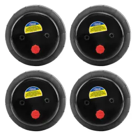 Vqp270 Maxpeedingrods 4x Air Ride Bags Standard 2600lb 1/2 Inch Npt Single Port Heavy Duty Truck