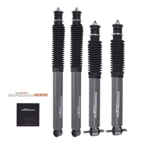 W0r7lc Maxpeedingrods Drop Shocks Kit Front Rear For Ford F-150 2wd V8 1997-03 Heritage 2004 3/6 Inch