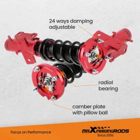 W2u305 Maxpeedingrods 24 Way Adjustable Damper Coilovers Shocks For Ford Mustang 05-14 #3