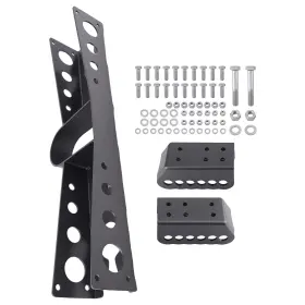 W9jg7l Maxpeedingrods 6 Hole Adjustable Bracket Kit For Chevy C10 Gmc C1500 1963-1972 Frame Drop