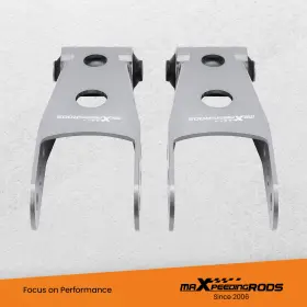 Wiom5h Maxpeedingrods Rear 2 Inch -3 Lowering Drop Shackle Kit For Chevy Silverado 07-18 #2