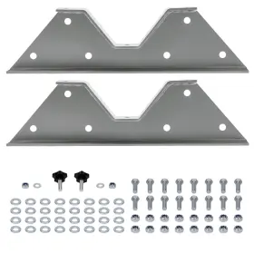 Xrw9nt Maxpeedingrods Rear C-notch Kit Pair For Chevrolet C10 C15 2wd Trucks 1973-1987 Steel