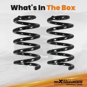 Xv16iq Maxpeedingrods 3 Inch Front Drop Coil Springs For Chevy Silverado Gmc Sierra 1500 V8 2007-2015