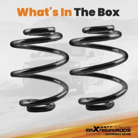 Xv3nmg Maxpeedingrods Rear 4 Inch Lowering Coil Springs For Chevy C10 Gmc C15 Pickup 2wd 1960-1972