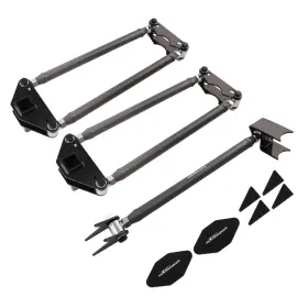 Y0xwh6 Maxpeedingrods Universal Adjustable Weld On Parallel 4 Link Kit For Classic Car Steel