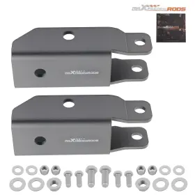 Maxpeedingrods Z6hqud Lowering Shock Extension Kit For Ford F150 1997-2003 Rear Steel Coated
