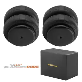 2-14npt Maxpeedingrods Z7ajv9 2pcs 2500 Lb Rear / Front Heavy Duty Air Airmatic Suspension 1/2-14npt 8mm