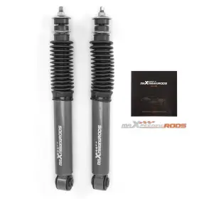 Zi2h3r Maxpeedingrods Lowering Gas Charged Shock For Dodge Ram 1500 94-02 Front Twin Tube 0-3 Inch Drop