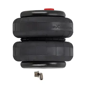 Zmi29u Maxpeedingrods Front/rear L/r Air Suspension Bellows Bag Standard 2500 Lb 1/2 Inch Npt Single Port