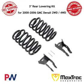 201030 Maxtrac 3 Inch Rear Lowering Kit For 2000 - 2006 Gmc Denali 2wd / 4wd #201030