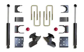 203430 Maxtrac Suspension 09-14 Fits Ford F-150 2wd 3 Inch / 4wd 4 Rear Box Lowering Kit